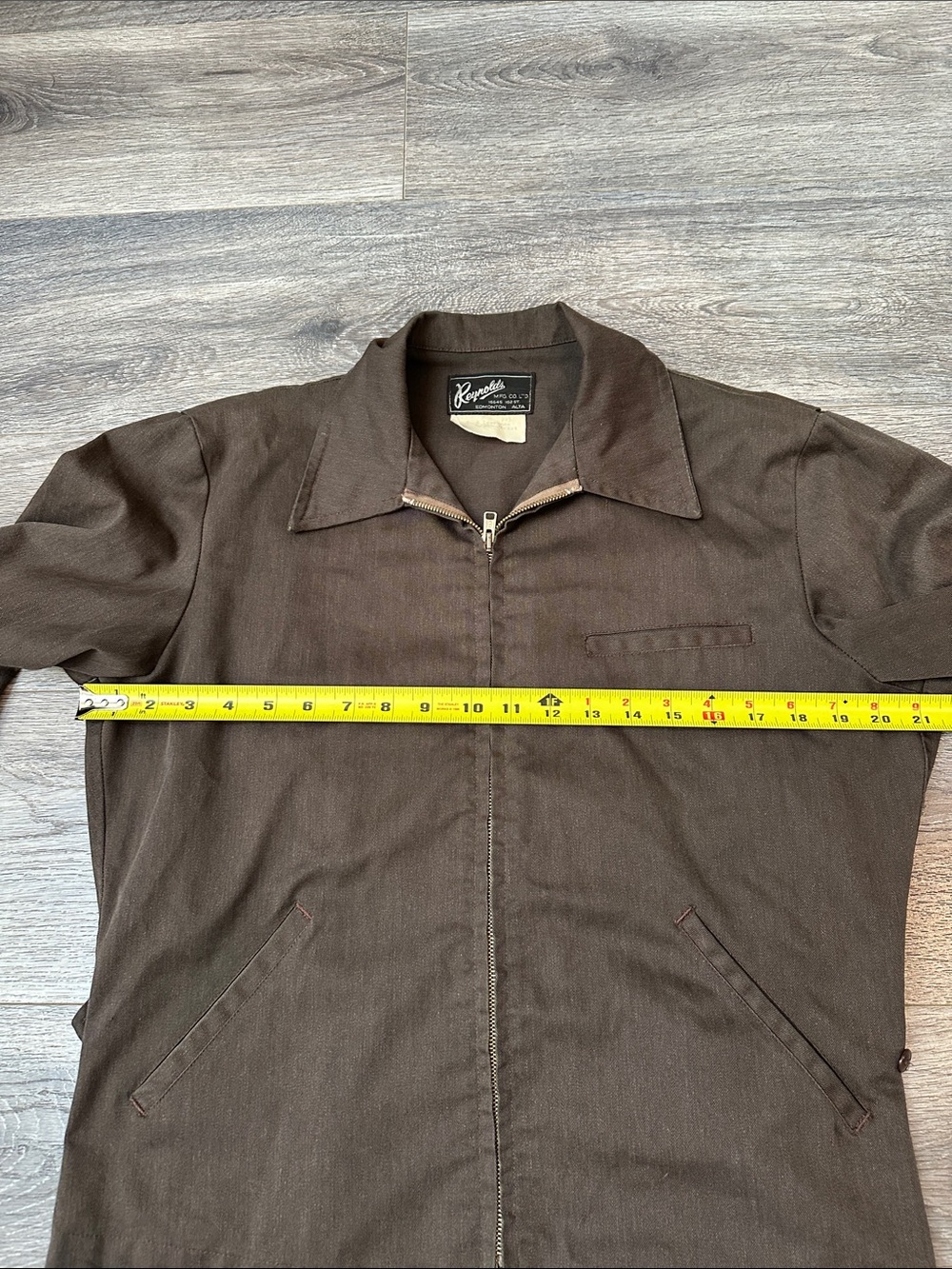 Canadian Vintage Brown Lighweight Shop Jacket - Picture 4 of 8